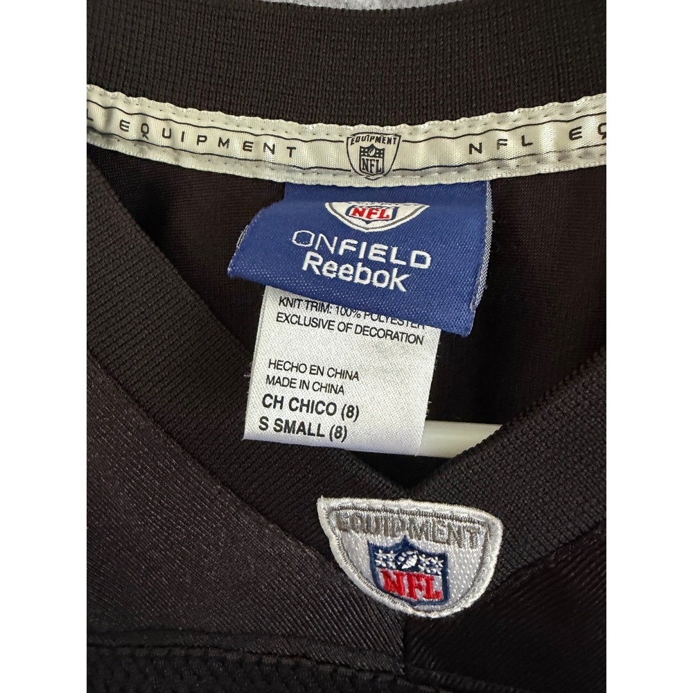 Reebok New Orleans Saints Drew Brees Super Bowl XLIV Jersey Kids Small Black 9 - Picture 4 of 10